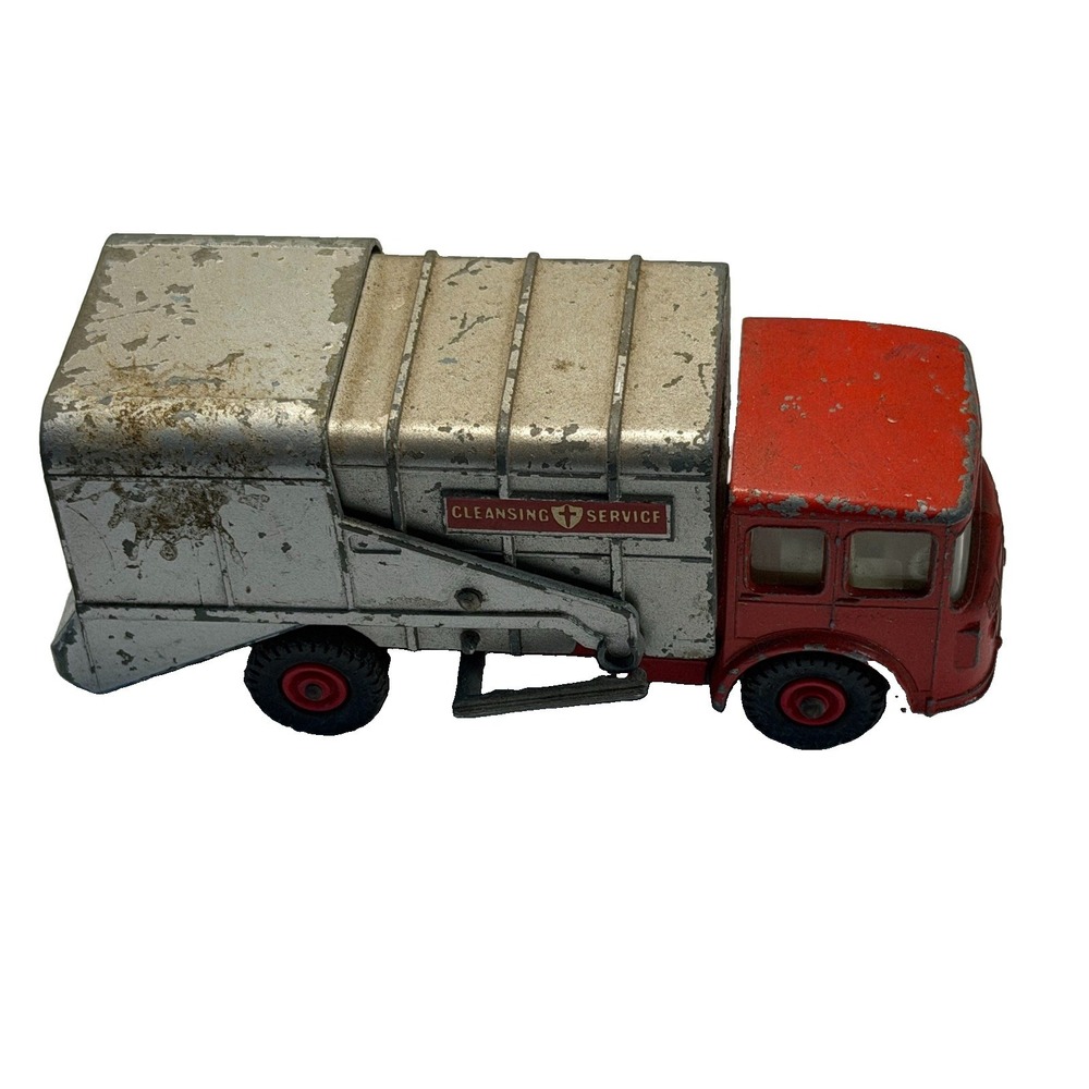 Vintage Matchbox King Size K-7 Shelvoke & Drewry Refuse Truck Lesney England 70s